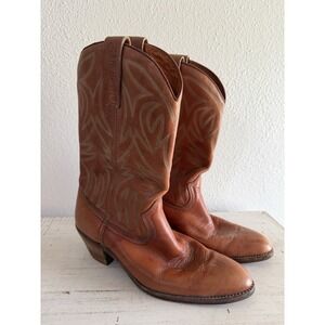 Vintage Sancho Cowboy Womens Leather Western‎ Cowgirl Boots Size 38/8US